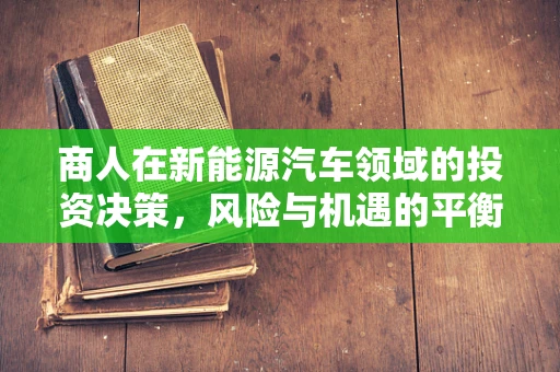 商人在新能源汽车领域的投资决策，风险与机遇的平衡艺术