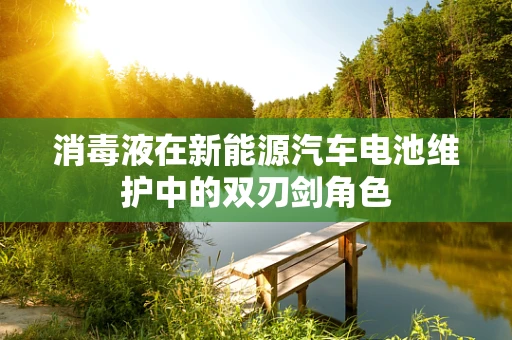 消毒液在新能源汽车电池维护中的双刃剑角色