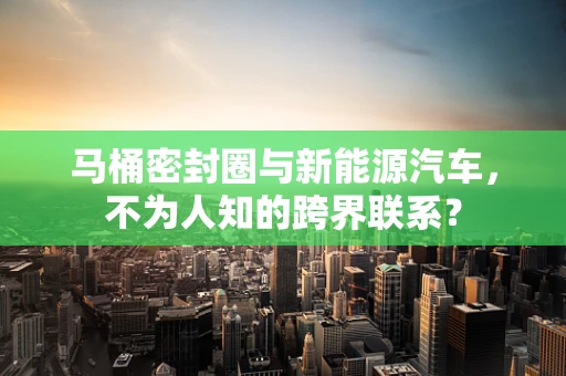 马桶密封圈与新能源汽车，不为人知的跨界联系？