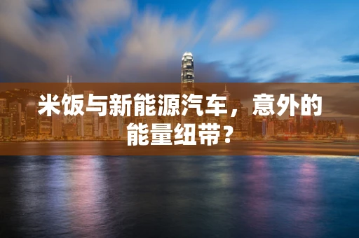 米饭与新能源汽车，意外的能量纽带？