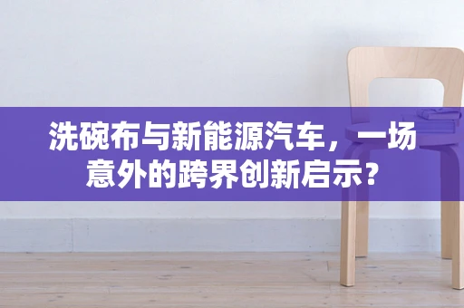 洗碗布与新能源汽车，一场意外的跨界创新启示？