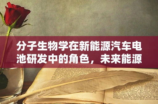 分子生物学在新能源汽车电池研发中的角色，未来能源的微观密码？