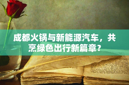 成都火锅与新能源汽车，共烹绿色出行新篇章？