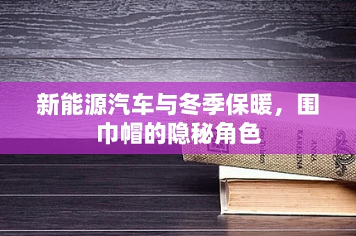 新能源汽车与冬季保暖，围巾帽的隐秘角色
