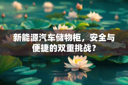 新能源汽车储物柜，安全与便捷的双重挑战？