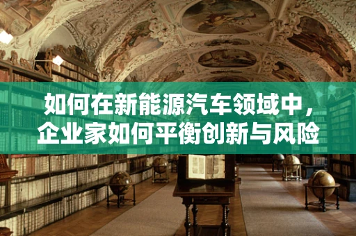 如何在新能源汽车领域中，企业家如何平衡创新与风险管理？