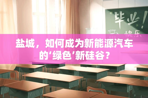 盐城，如何成为新能源汽车的‘绿色’新硅谷？