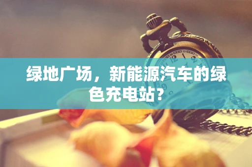 绿地广场，新能源汽车的绿色充电站？