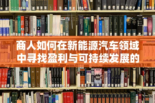 商人如何在新能源汽车领域中寻找盈利与可持续发展的平衡点？