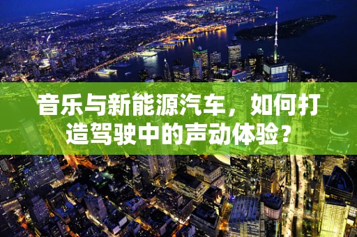 音乐与新能源汽车，如何打造驾驶中的声动体验？