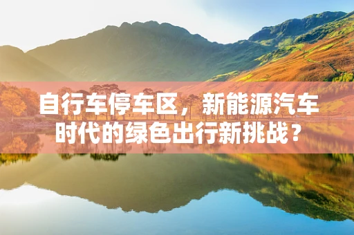 自行车停车区，新能源汽车时代的绿色出行新挑战？