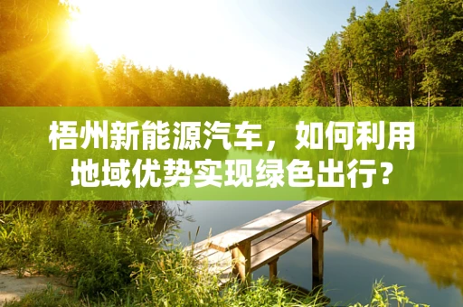 梧州新能源汽车，如何利用地域优势实现绿色出行？
