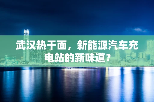 武汉热干面，新能源汽车充电站的新味道？