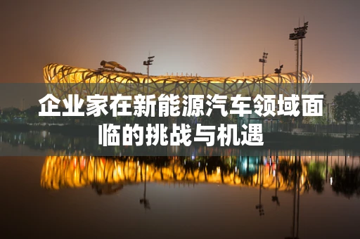 企业家在新能源汽车领域面临的挑战与机遇