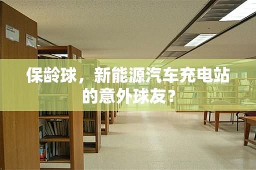 保龄球，新能源汽车充电站的意外球友？