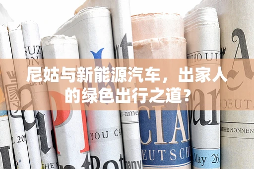 尼姑与新能源汽车，出家人的绿色出行之道？