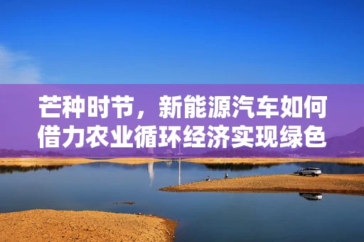 芒种时节，新能源汽车如何借力农业循环经济实现绿色出行？