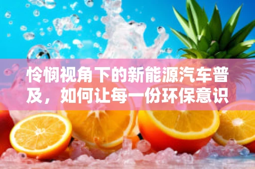 怜悯视角下的新能源汽车普及，如何让每一份环保意识都得到回应？