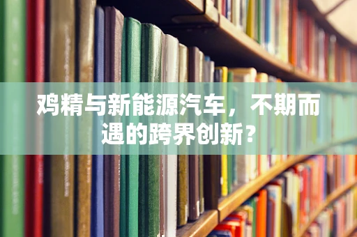 鸡精与新能源汽车，不期而遇的跨界创新？