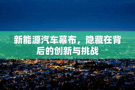 新能源汽车幕布，隐藏在背后的创新与挑战