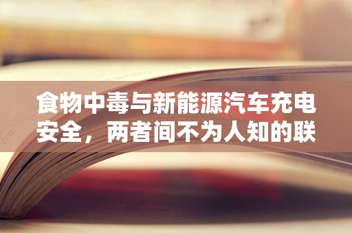 食物中毒与新能源汽车充电安全，两者间不为人知的联系？