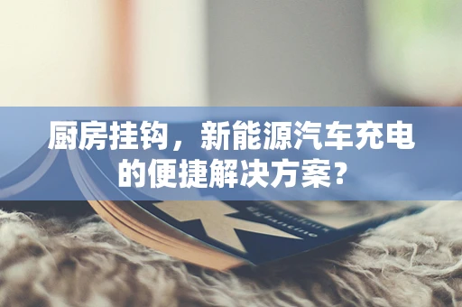 厨房挂钩，新能源汽车充电的便捷解决方案？