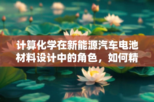 计算化学在新能源汽车电池材料设计中的角色，如何精准预测性能？