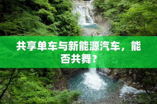 共享单车与新能源汽车，能否共舞？