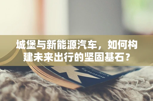 城堡与新能源汽车，如何构建未来出行的坚固基石？