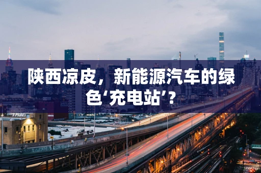 陕西凉皮，新能源汽车的绿色‘充电站’？