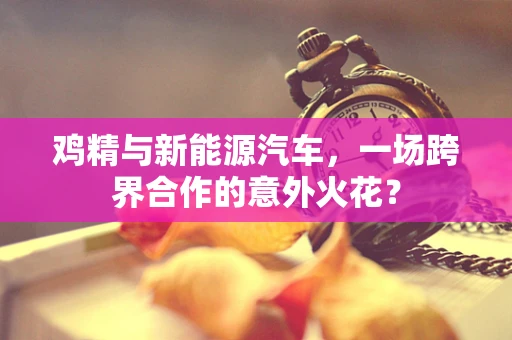 鸡精与新能源汽车，一场跨界合作的意外火花？