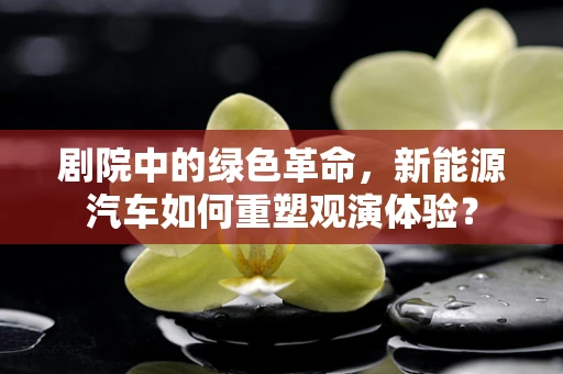 剧院中的绿色革命，新能源汽车如何重塑观演体验？
