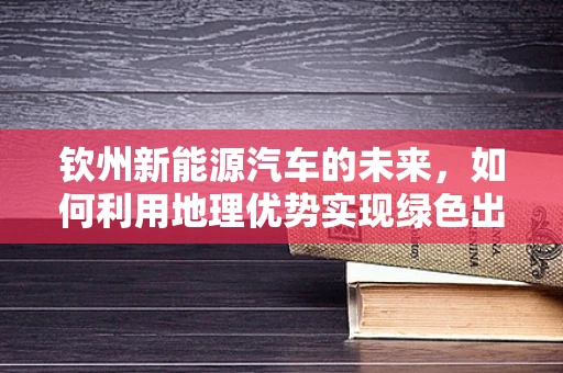 钦州新能源汽车的未来，如何利用地理优势实现绿色出行？