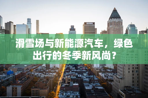 滑雪场与新能源汽车，绿色出行的冬季新风尚？