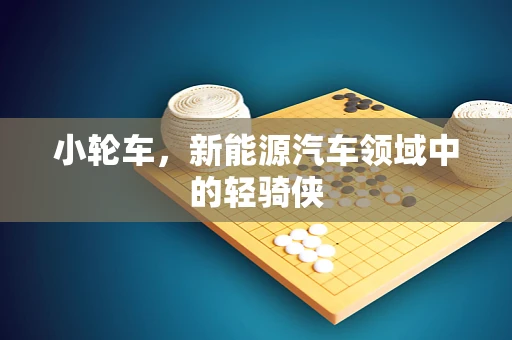 小轮车，新能源汽车领域中的轻骑侠