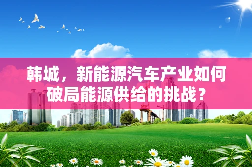 韩城，新能源汽车产业如何破局能源供给的挑战？