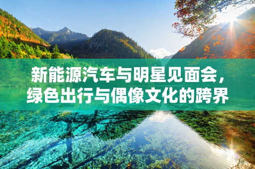新能源汽车与明星见面会，绿色出行与偶像文化的跨界融合