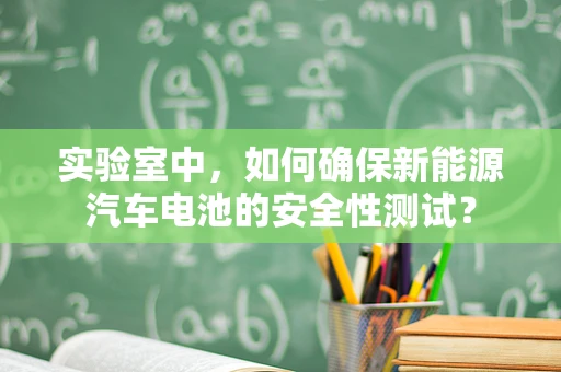 实验室中，如何确保新能源汽车电池的安全性测试？