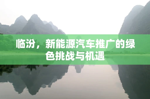 临汾，新能源汽车推广的绿色挑战与机遇