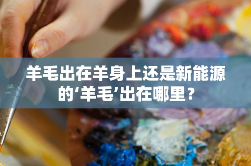 羊毛出在羊身上还是新能源的‘羊毛’出在哪里？