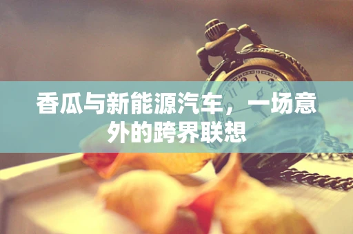 香瓜与新能源汽车，一场意外的跨界联想