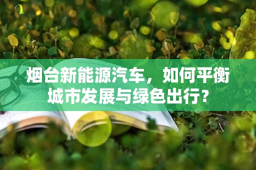 烟台新能源汽车，如何平衡城市发展与绿色出行？