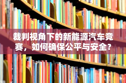 裁判视角下的新能源汽车竞赛，如何确保公平与安全？