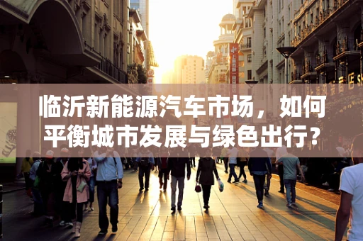 临沂新能源汽车市场，如何平衡城市发展与绿色出行？