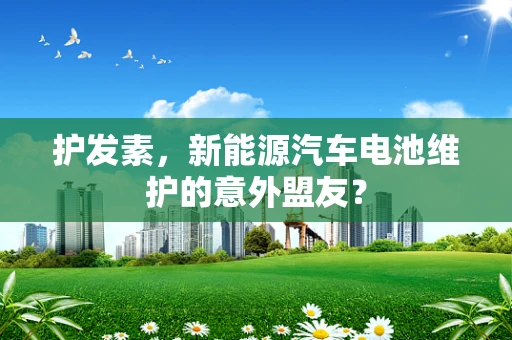 护发素，新能源汽车电池维护的意外盟友？