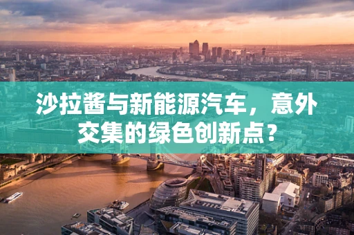 沙拉酱与新能源汽车，意外交集的绿色创新点？