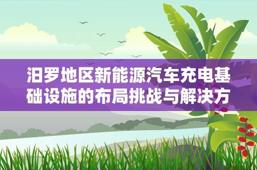 汨罗地区新能源汽车充电基础设施的布局挑战与解决方案