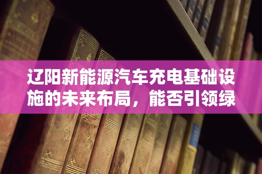 辽阳新能源汽车充电基础设施的未来布局，能否引领绿色出行新风尚？