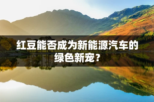 红豆能否成为新能源汽车的绿色新宠？