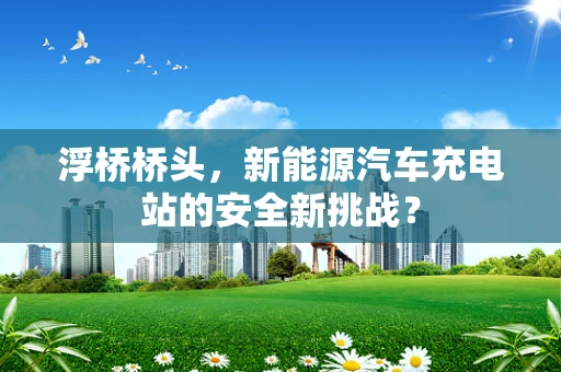 浮桥桥头，新能源汽车充电站的安全新挑战？